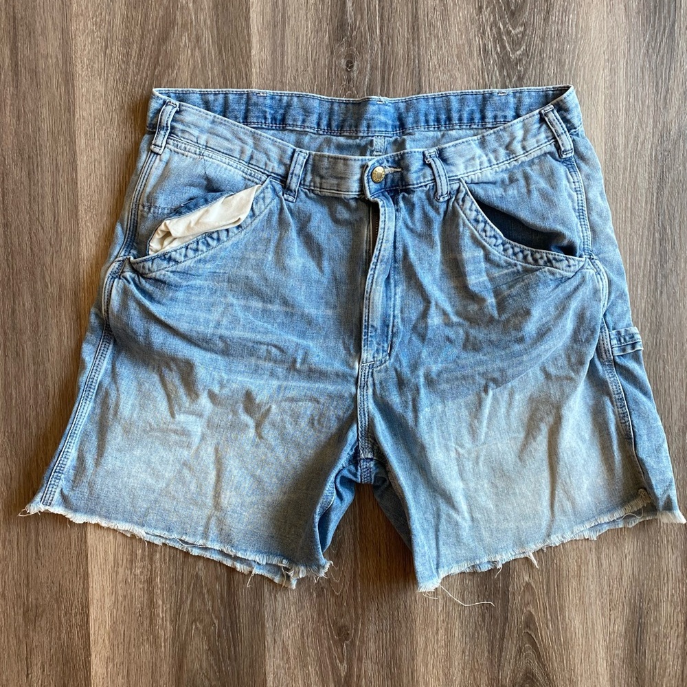 POLO by RALPH LAUREN Faded Men's Blue Jean Shorts
